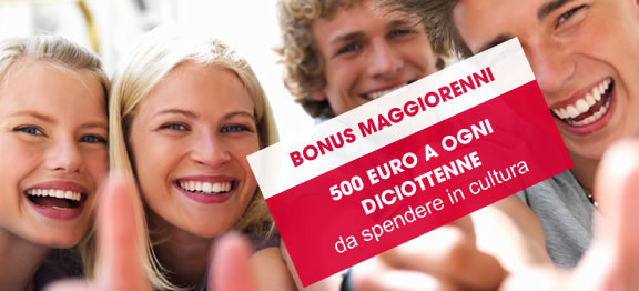 Il Bonus di 500 euro per gli acquisti dei giovani dedicati alla cultura, ai concerti ed ai musei